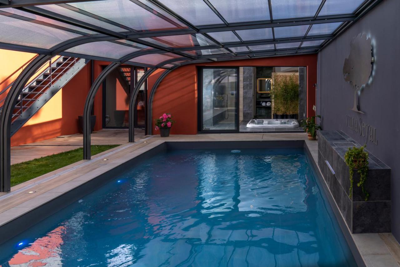 Villa Seyal - Avec Piscine - Jacuzzi - Sauna & Climatisation Le Mans Zewnętrze zdjęcie